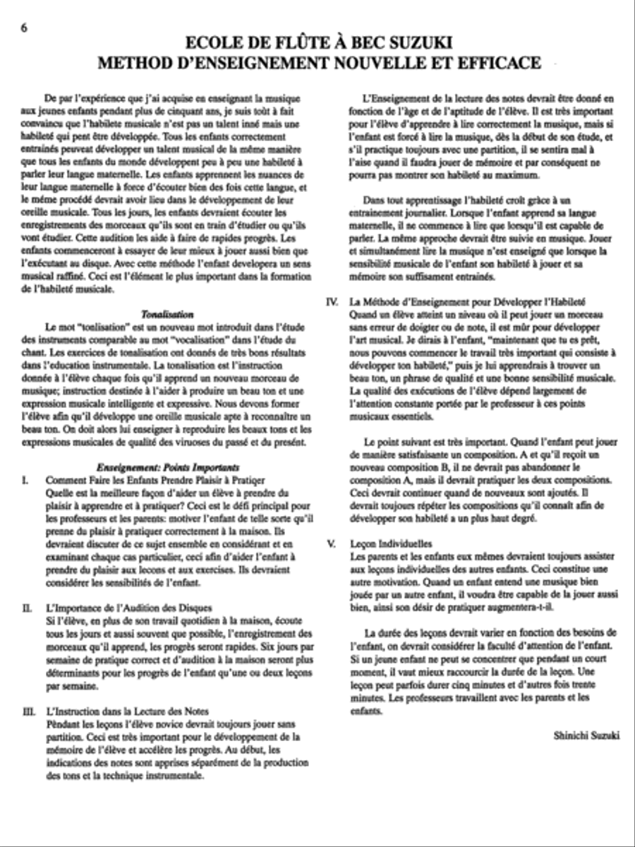 Suzuki Recorder School (Alto Recorder), Volume 3 Alto Recorder scores gallery preview page 15