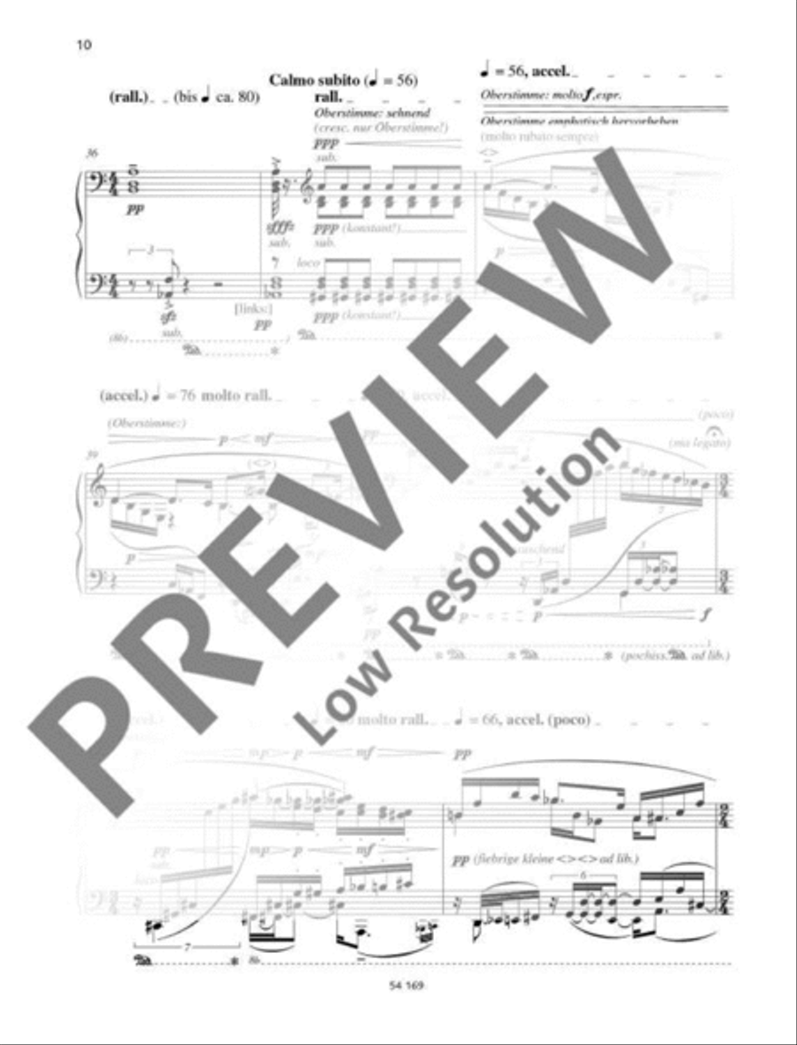 Intermezzi Piano Solo scores gallery preview page 11