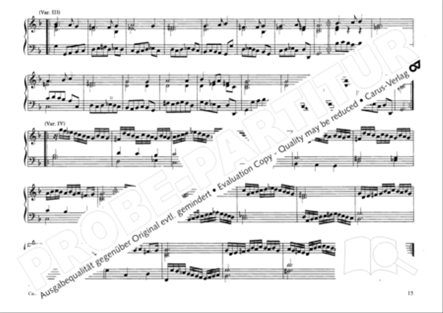 Estendorffer: Orgelwerke II (Organ Works II) Organ Solo scores gallery preview page 18