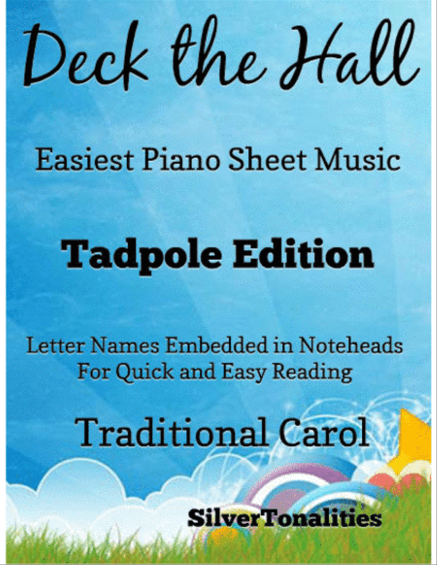 Deck the Hall Easiest Piano Sheet Music 2nd Edition Easy Piano scores gallery preview page 1