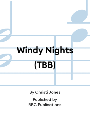 Book cover for Windy Nights (TBB)