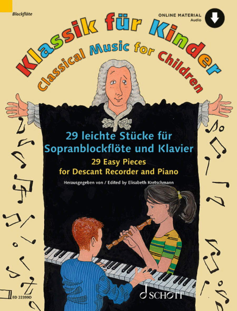Classical Music for Children Soprano Recorder scores gallery preview page 1