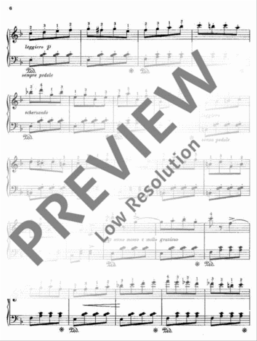 Hungarian Rhapsody No.2 E minor Piano Solo scores gallery preview page 7