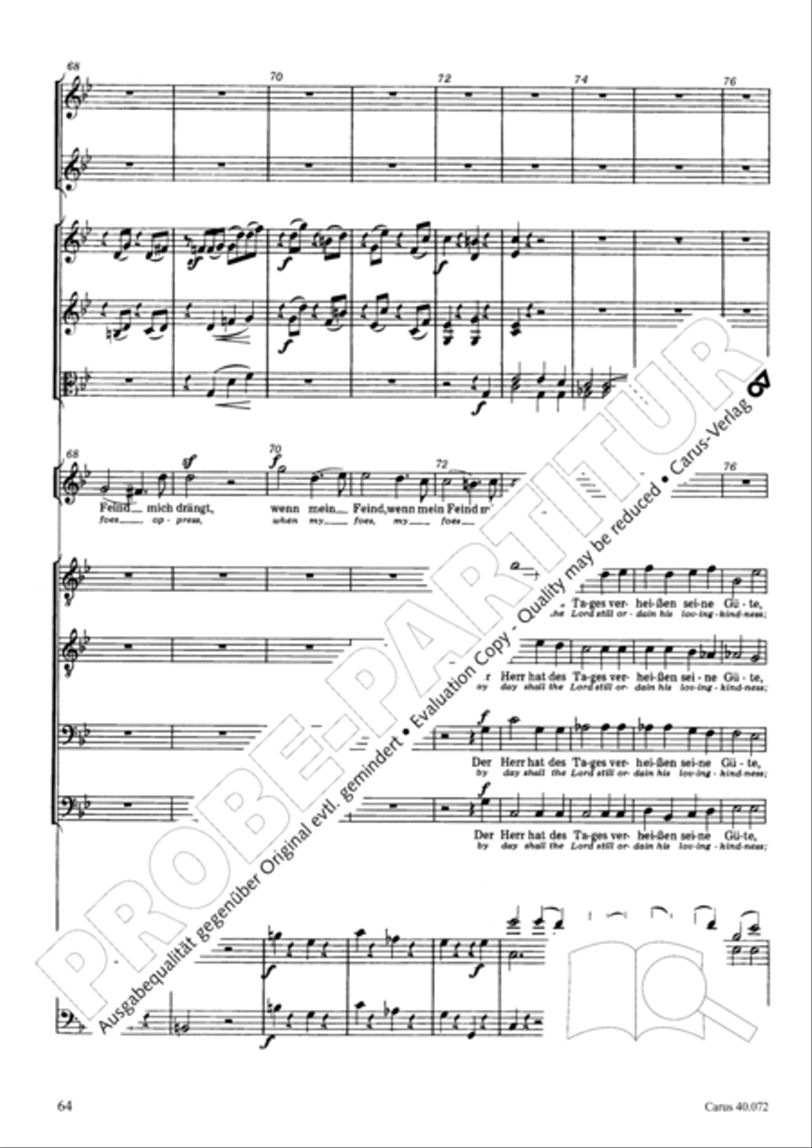 Psalm 42 Psalm 42 4-Part scores gallery preview page 64