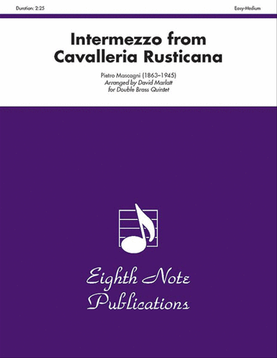 Intermezzo (from Cavalleria Rusticana) Brass Ensemble scores gallery preview page 1