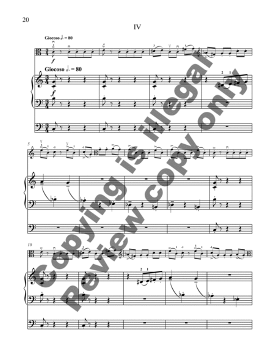 Sonata da Chiesa Sonata da Chiesa Viola scores gallery preview page 29