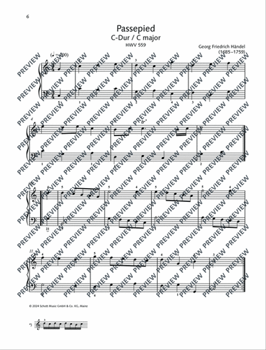 My First Handel Piano Solo scores gallery preview page 7