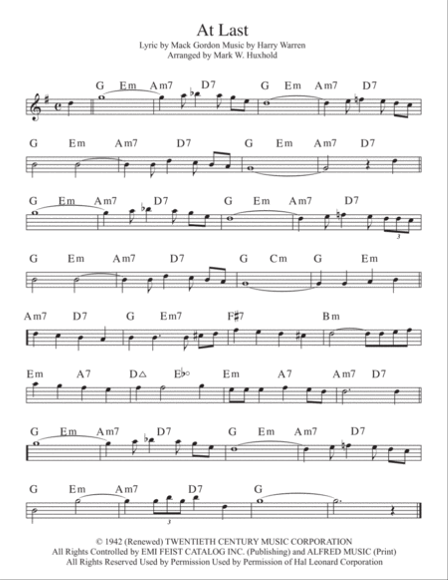 At Last Piano scores gallery preview page 2