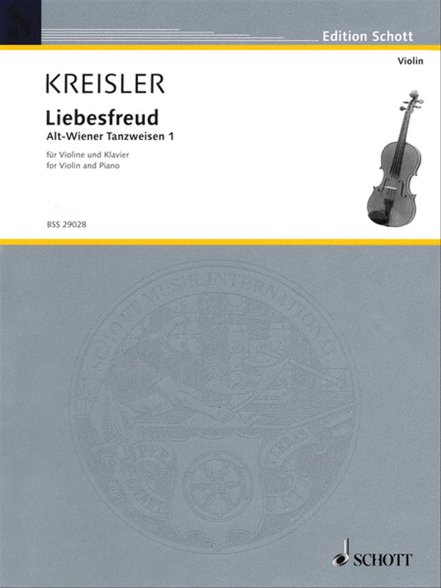 Liebesfreud Violin Solo scores gallery preview page 1