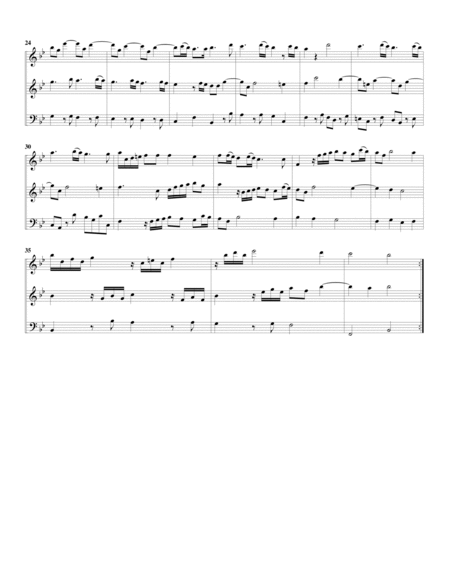 Trio sonata Op.1, no.9 (Arrangement for 3 recorders (AAB))