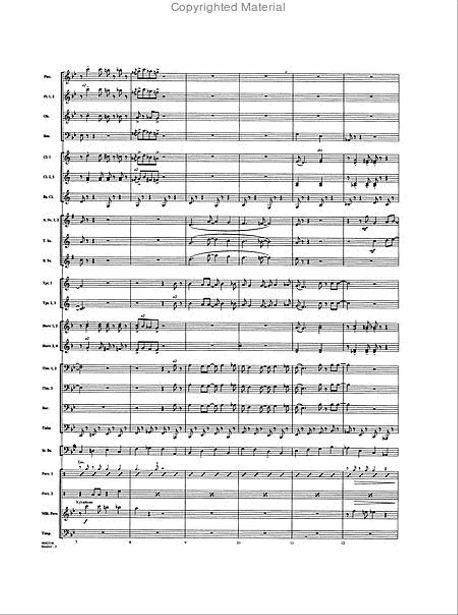 Sinatra! Sinatra! Concert Band scores gallery preview page 3