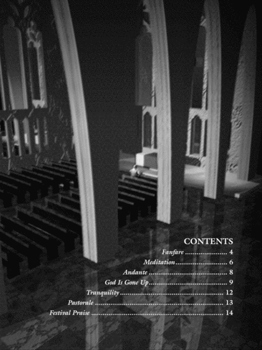 Organ Music for Meditation and Praise Organ scores gallery preview page 2