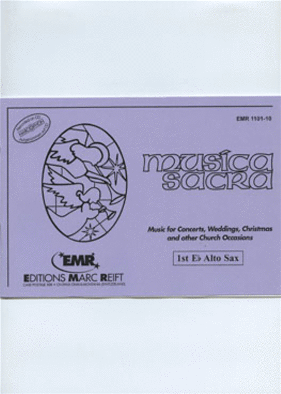 Musica Sacra Musica Sacra Concert Band scores gallery preview page 1