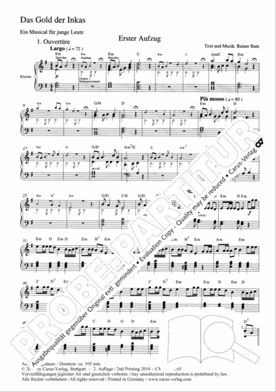 Das Gold der Inkas Das Gold der Inkas SA scores gallery preview page 6
