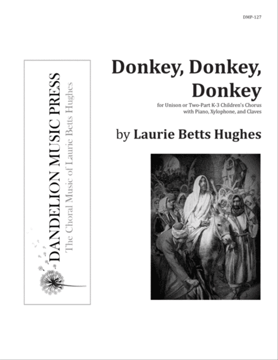 Donkey, Donkey, Donkey [Unison/Two-Part Treble] SA scores gallery preview page 1