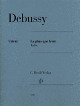 Book cover for La plus que lente – Valse
