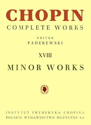 Book cover for Complete Works XVIII: Minor Works