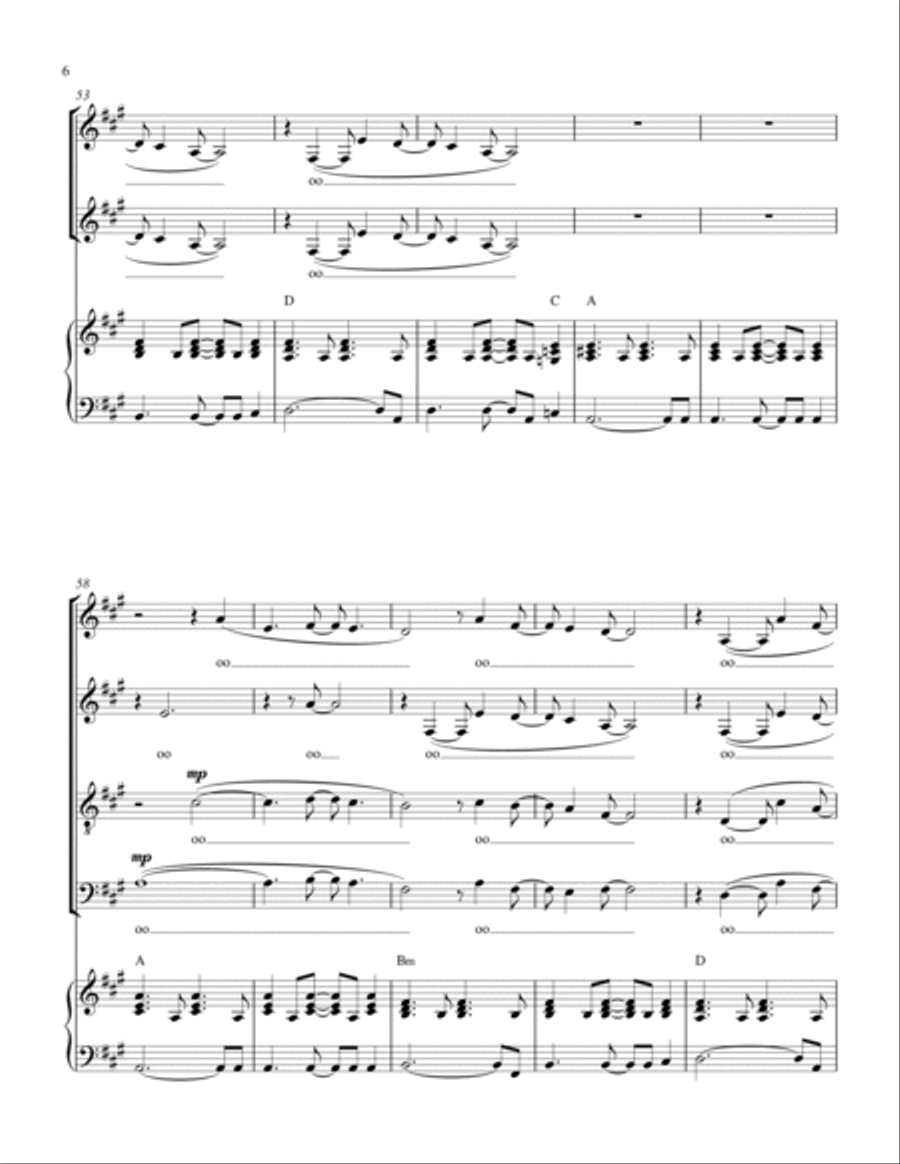 What's Up 4-Part scores gallery preview page 6