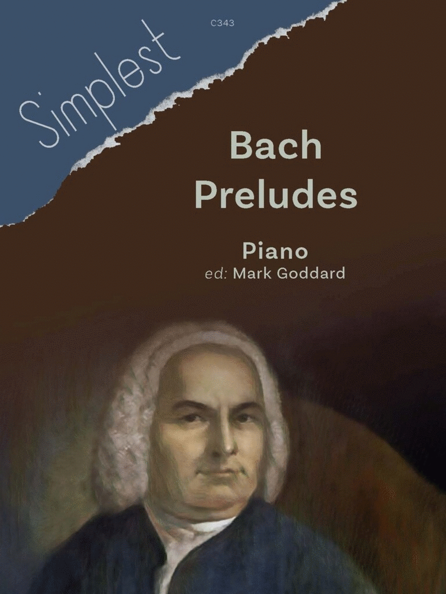 Simplest Bach Preludes