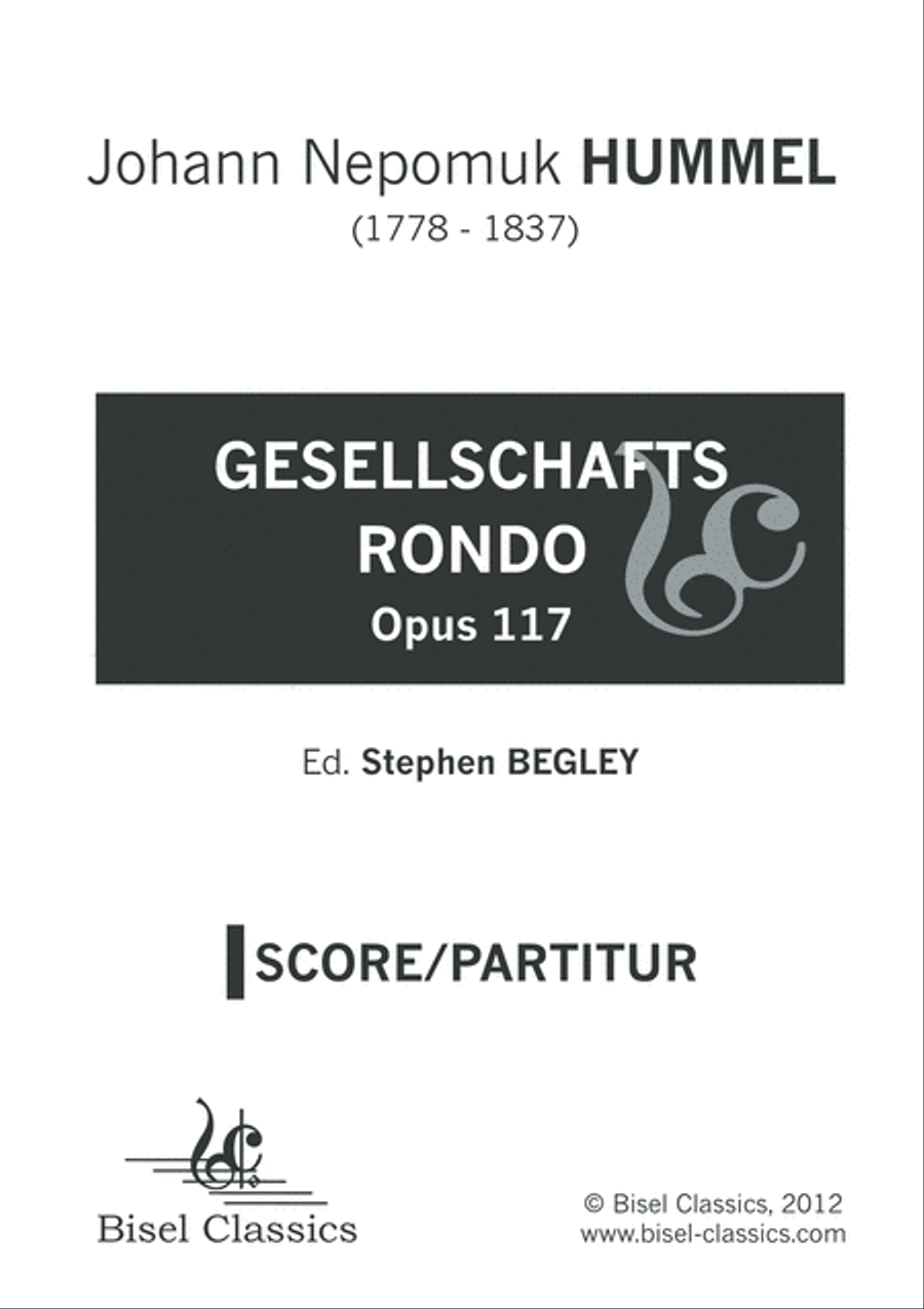 Gesellschafts Rondo, Opus 117 Orchestra scores gallery preview page 3