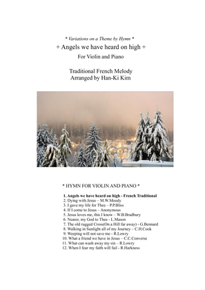 Book cover for Angels we have heard on high (For Violin and Piano)