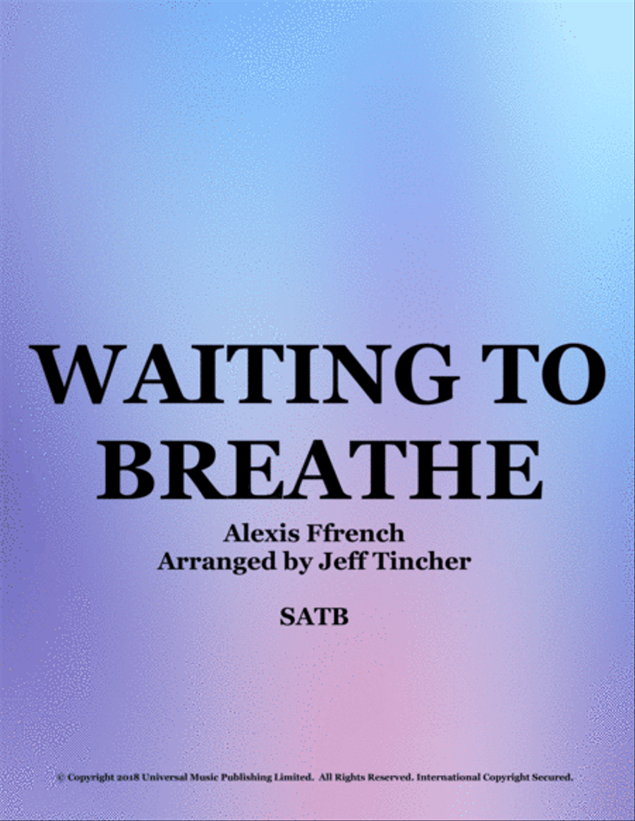 Waiting To Breathe Waiting To Breathe 4-Part scores gallery preview page 1