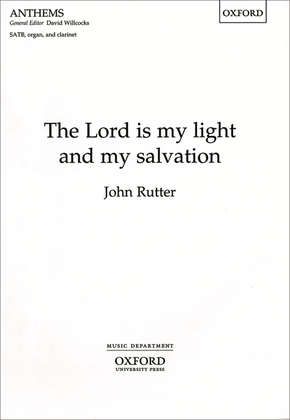 Book cover for The Lord is my light and my salvation