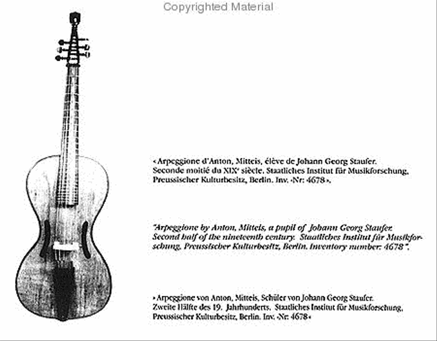 Sonata for arpeggione and fortepiano. Autograph MS Cello scores gallery preview page 2