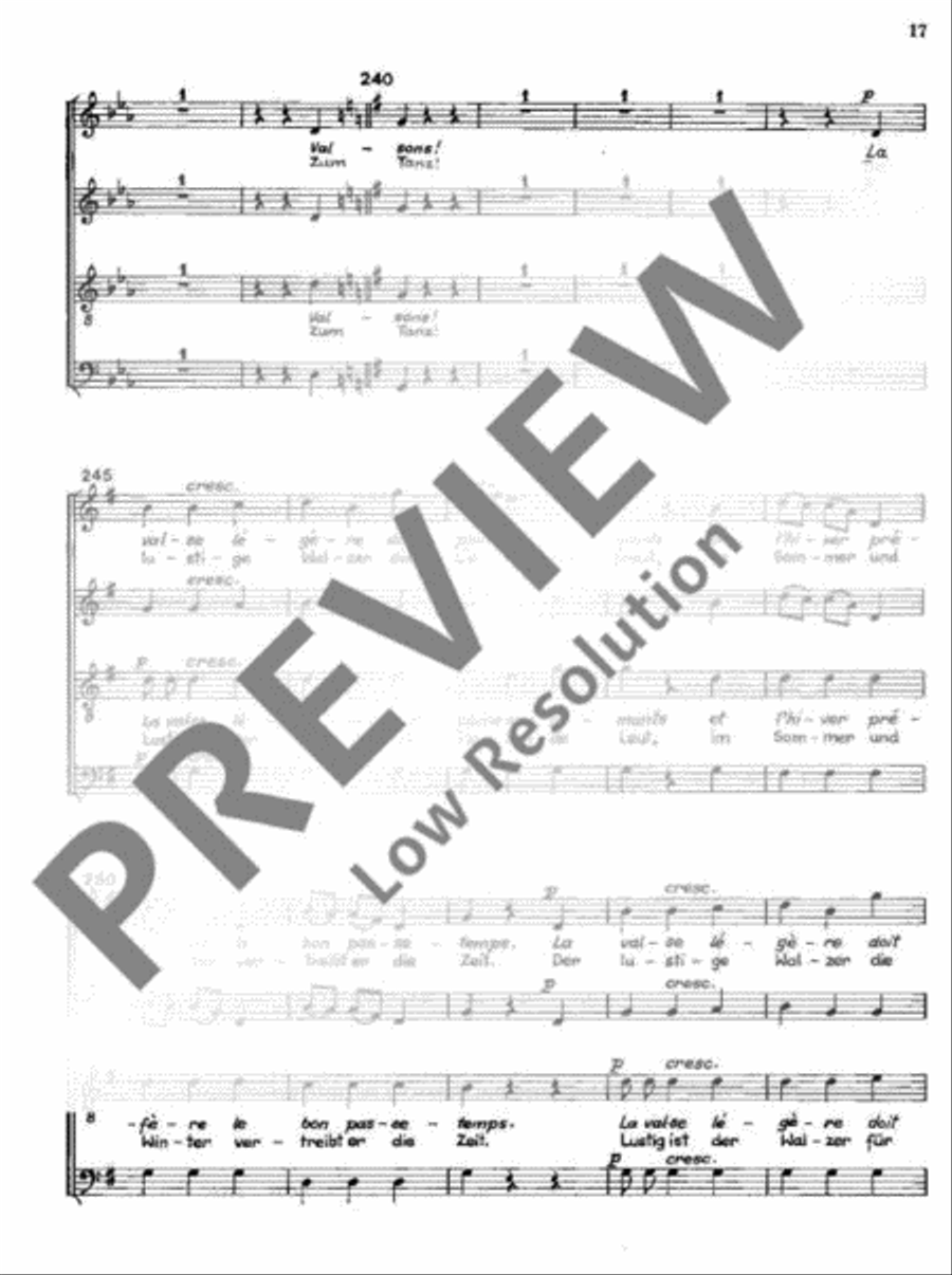 Valse avec choeur Valse avec choeur TB scores gallery preview page 18
