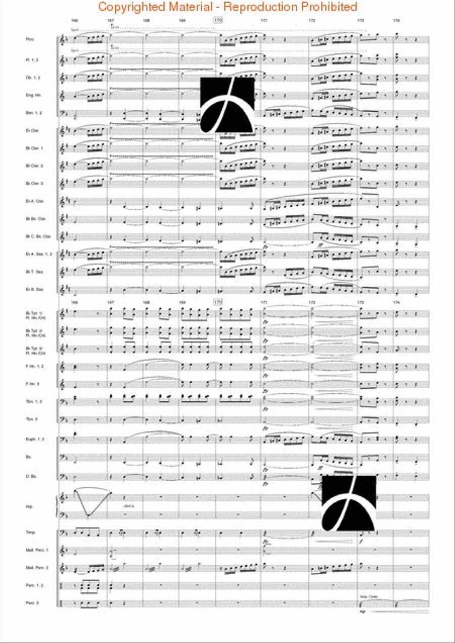 Tanczi Tanczi Concert Band scores gallery preview page 58