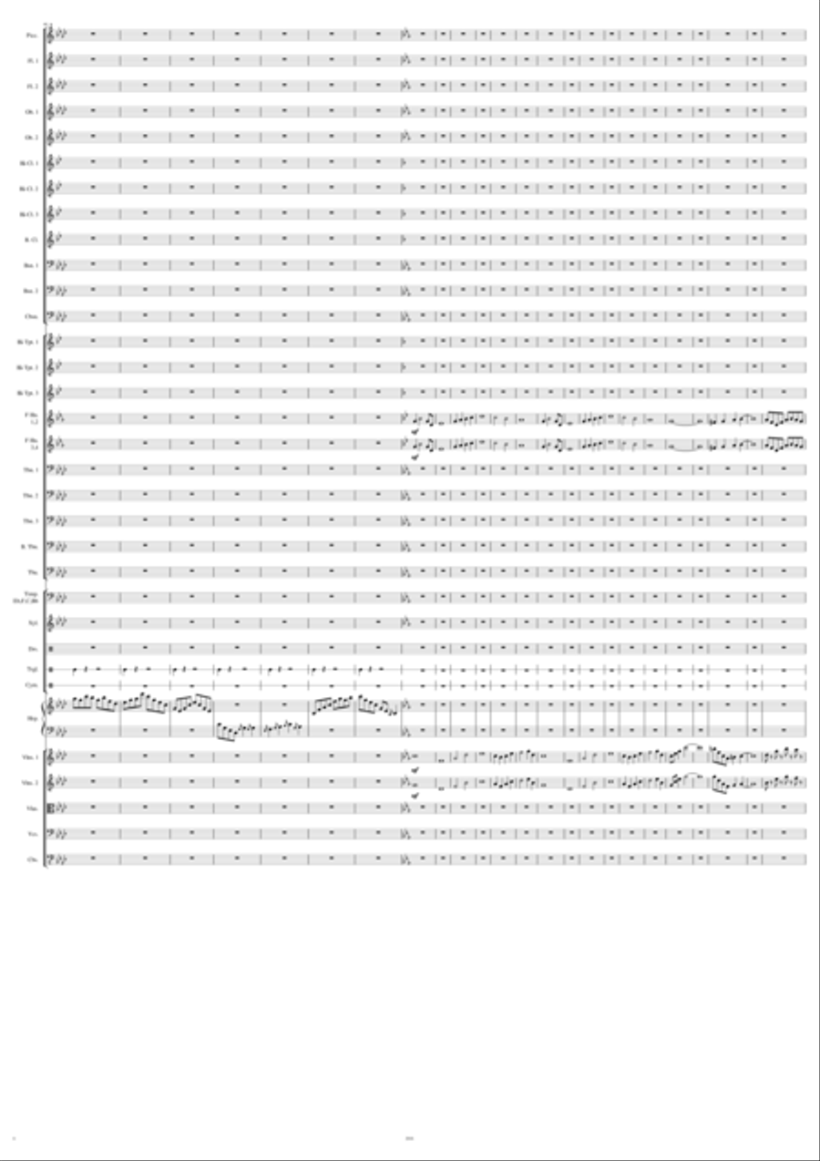 Escape from the Underworld (Extended Version) Full Orchestra scores gallery preview page 6