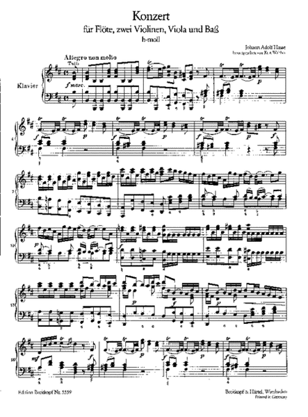 Flute Concerto in B minor