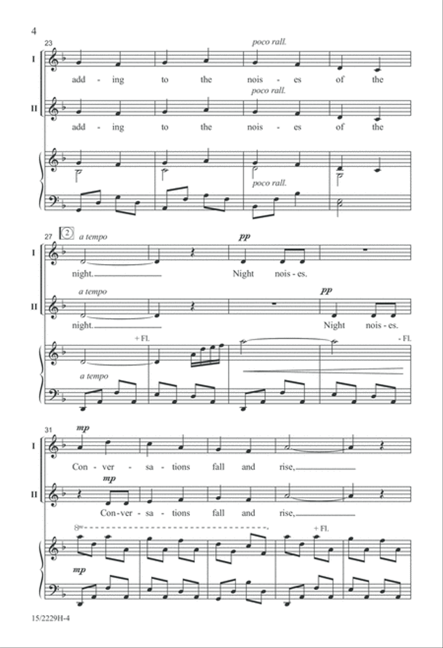 Night Noises 2-Part scores gallery preview page 5