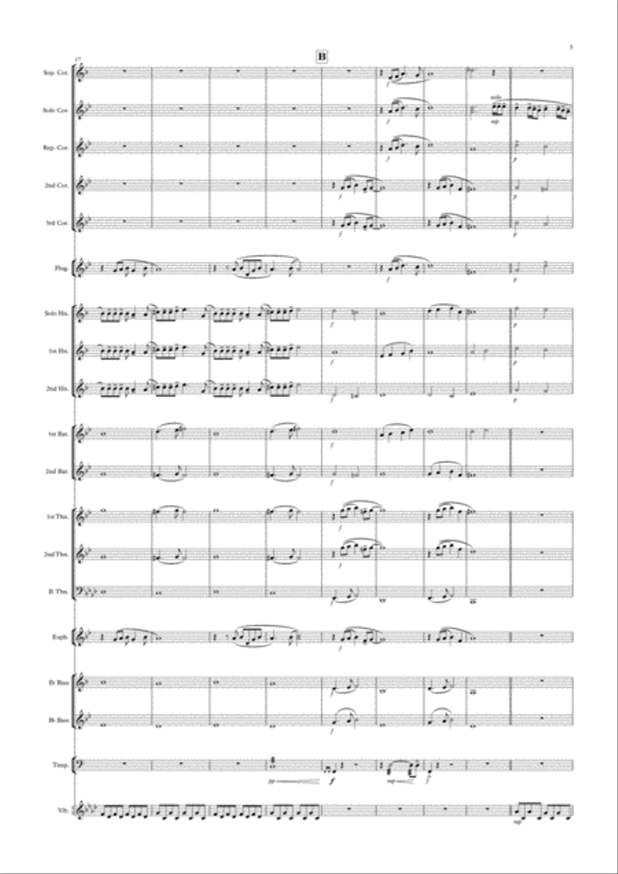 Writing's On The Wall from the film SPECTRE Brass Ensemble scores gallery preview page 3