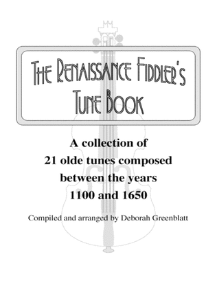 Book cover for Renaissance Fiddler's Tune Book