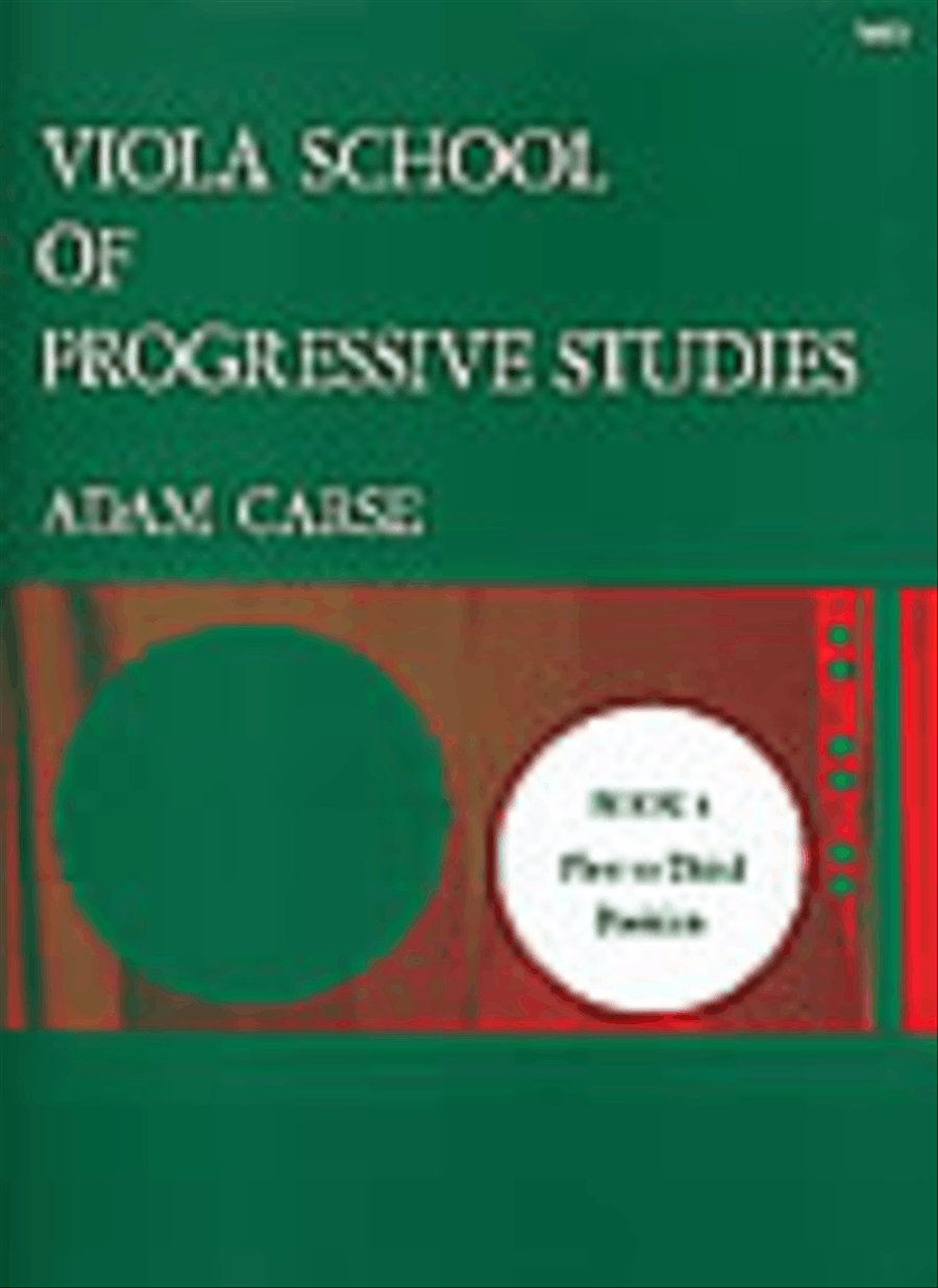 Viola School of Progressive Studies. Book 4 Viola scores gallery preview page 1