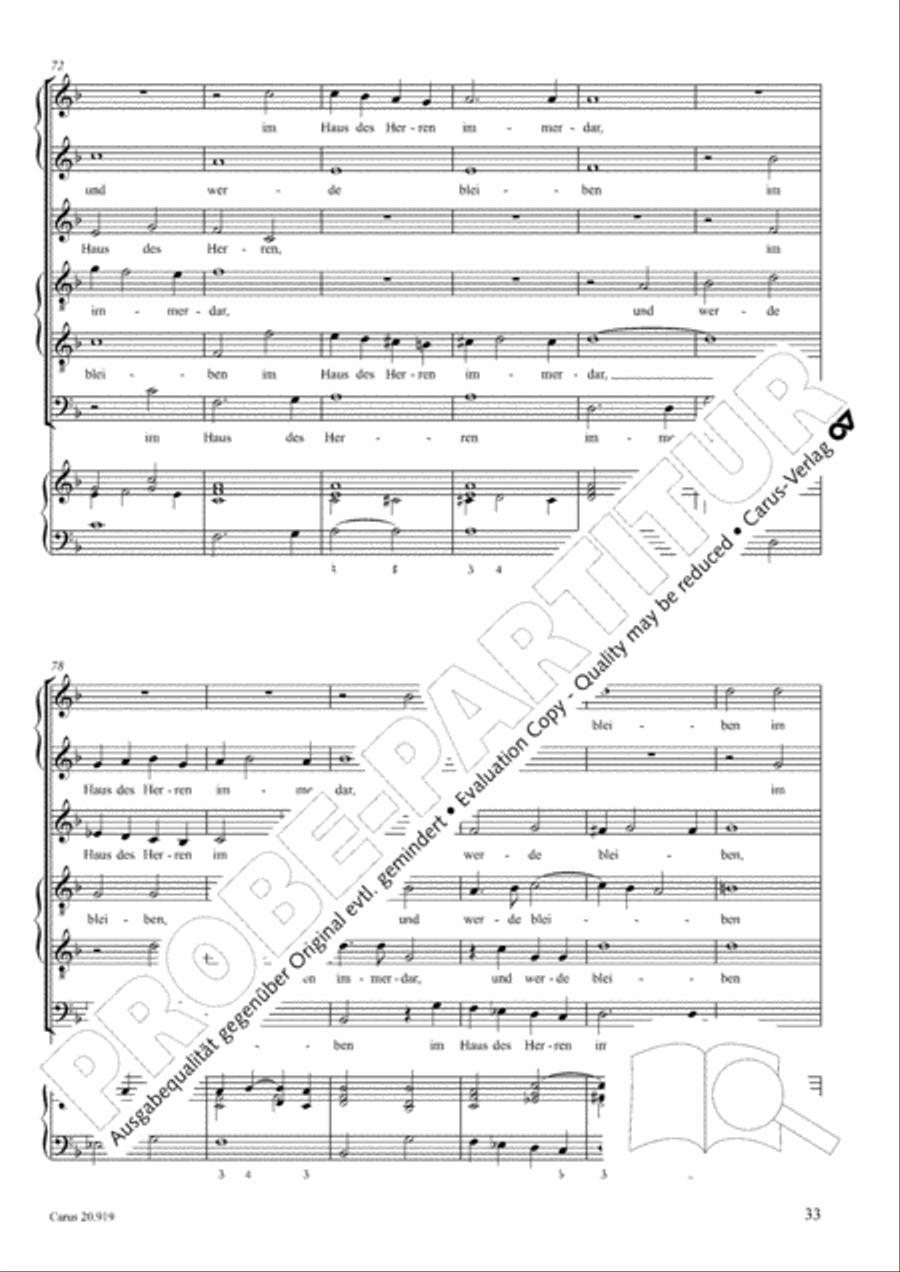 Opera varia I. Works with 1-7 parts (Complete edition, vol. 19) [Werke mit 1-7 obligaten Stimmen] Score scores gallery preview page 90