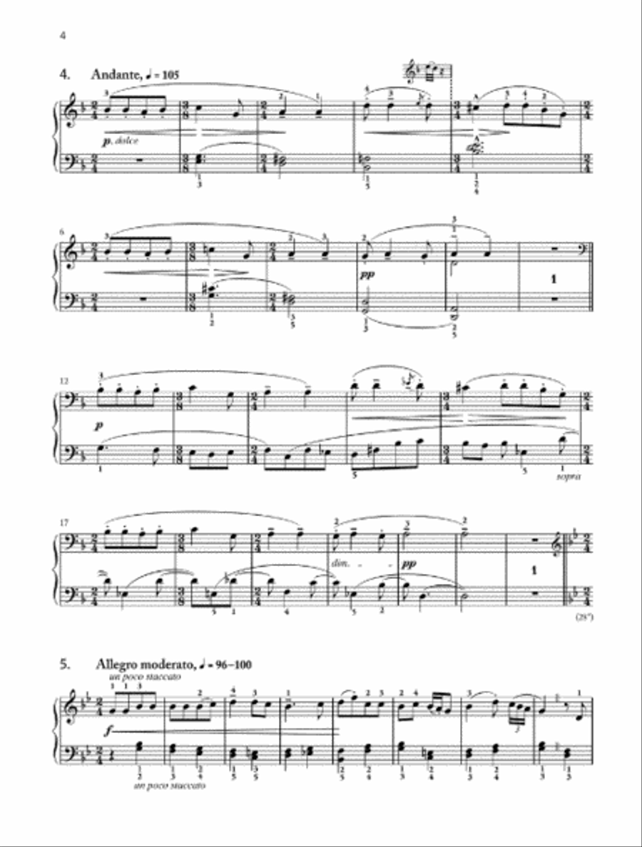 Romanian Christmas Songs Piano Solo scores gallery preview page 3