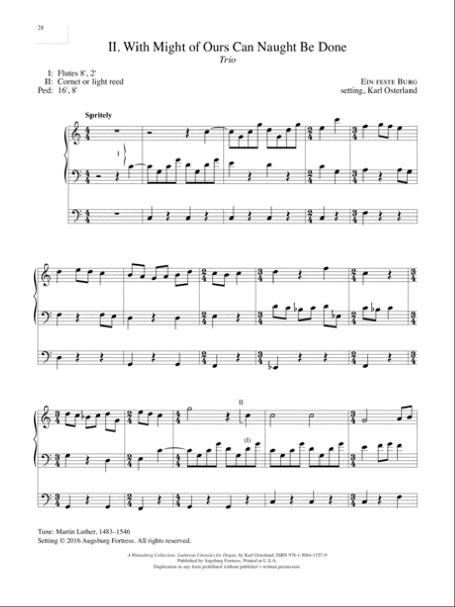 A Wittenberg Collection Organ scores gallery preview page 29
