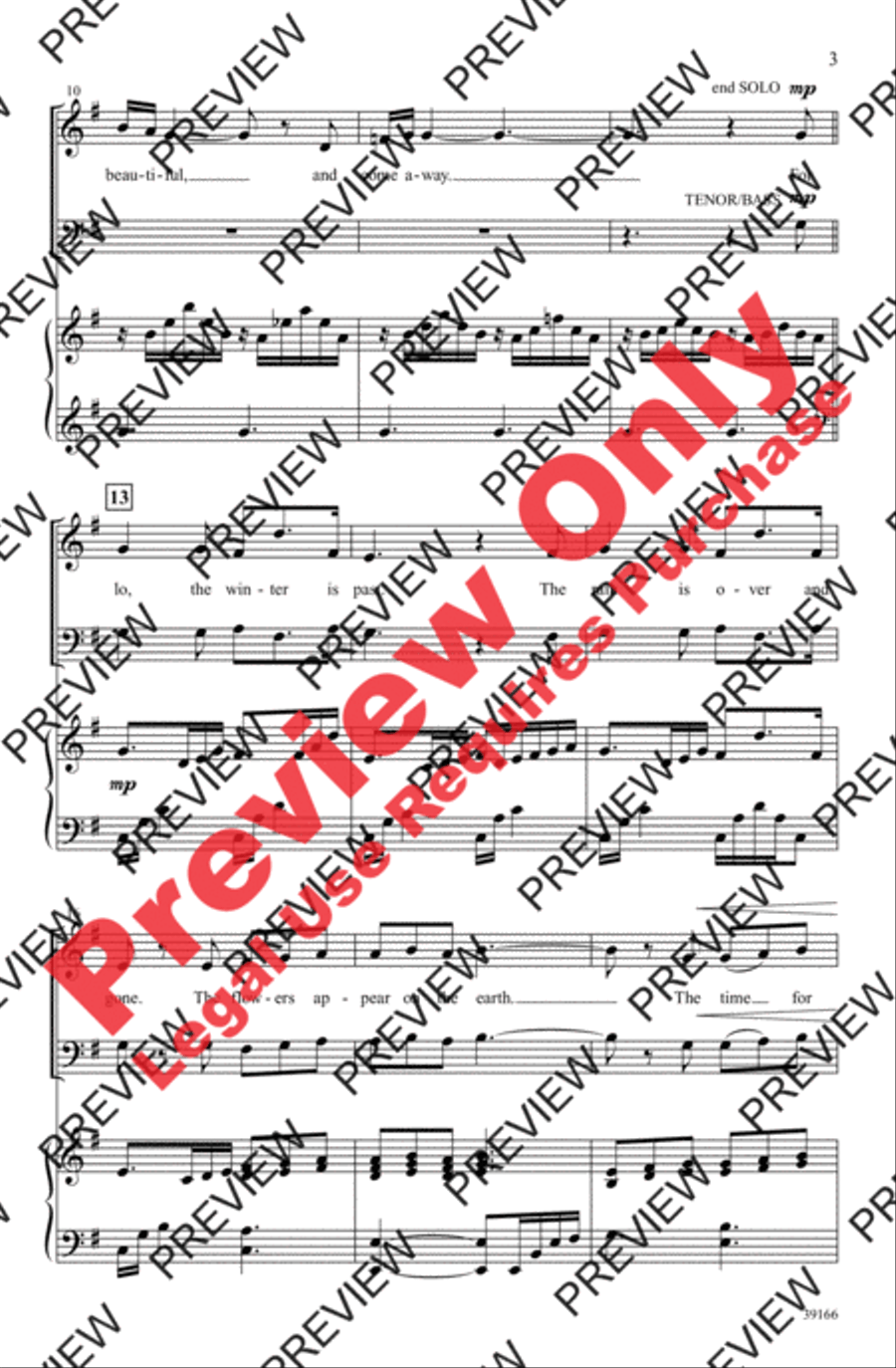 Come Away Come Away 4-Part scores gallery preview page 3