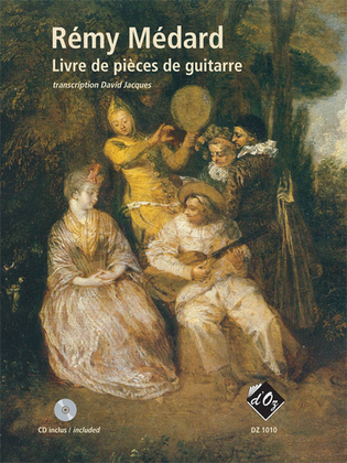 Book cover for Livre de pièces de guitarre