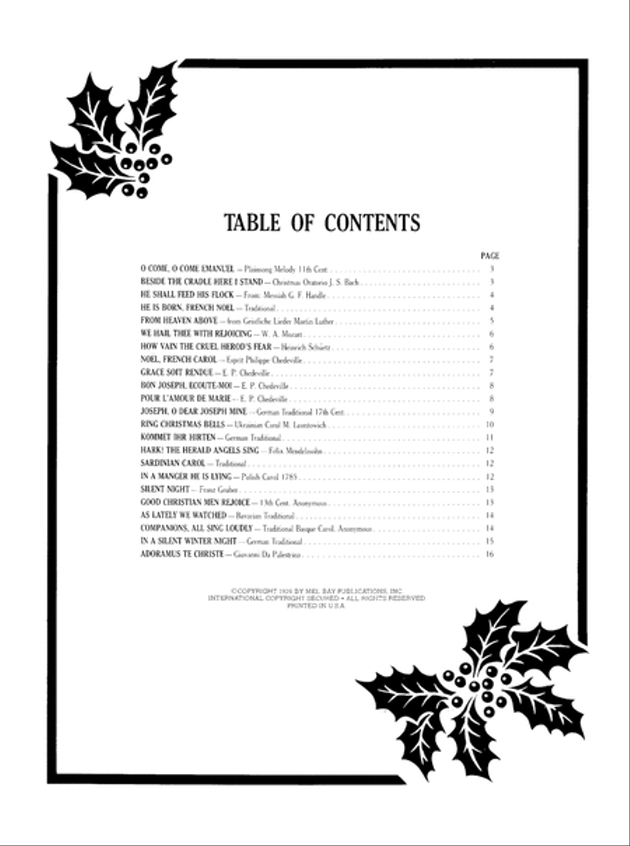 Christmas Carols for Recorder Recorder scores gallery preview page 8