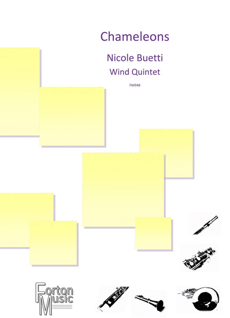 Chameleons Woodwind Quintet scores gallery preview page 1