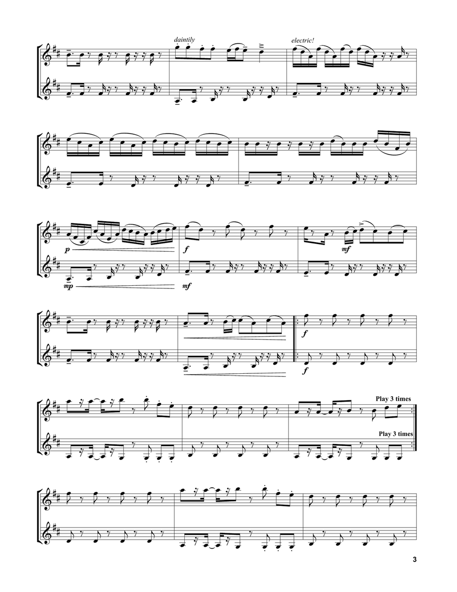 Starships String Duet scores gallery preview page 3