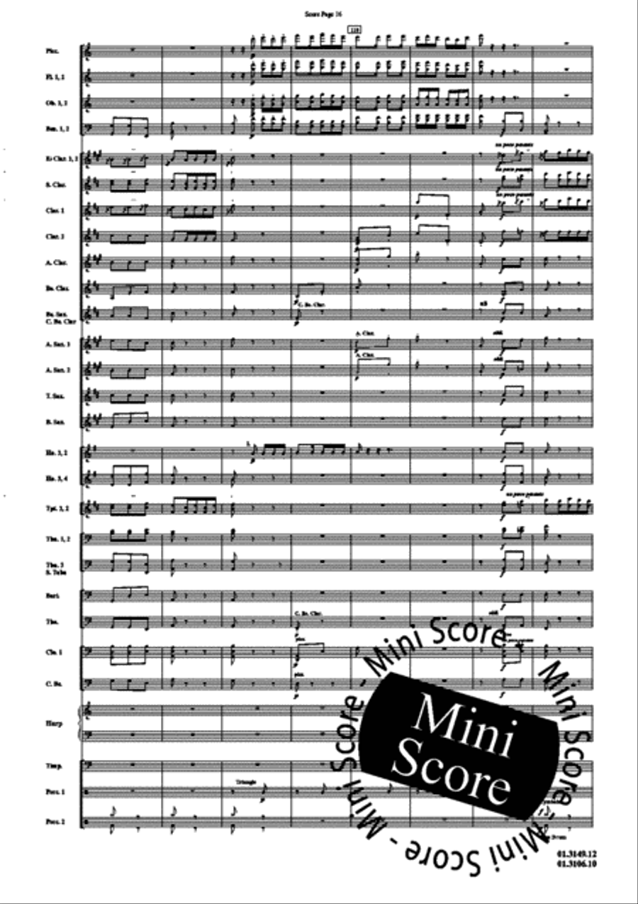 Scheherazade Concert Band scores gallery preview page 188