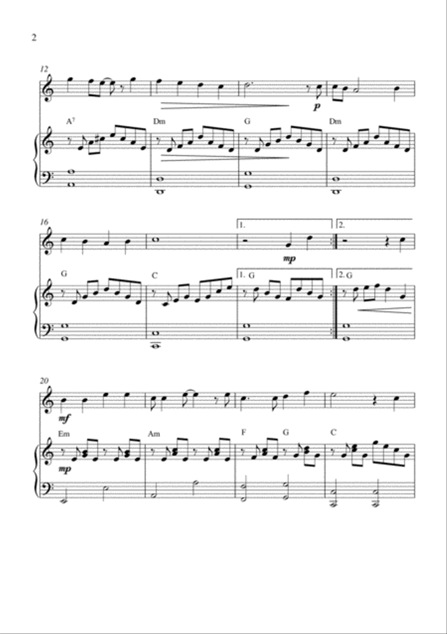 Perhaps Love Perhaps Love Piano scores gallery preview page 2