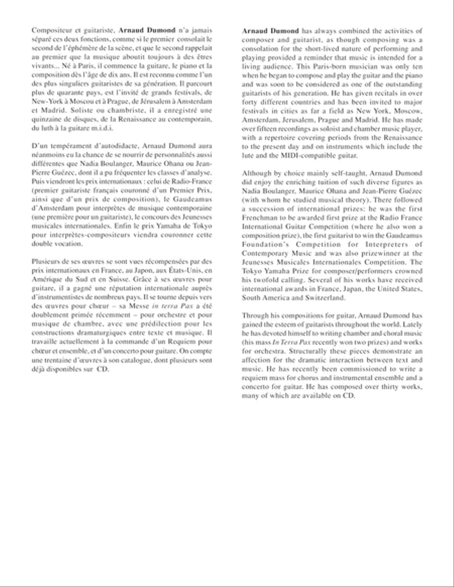 Variations sur la Folie Classical Guitar scores gallery preview page 2