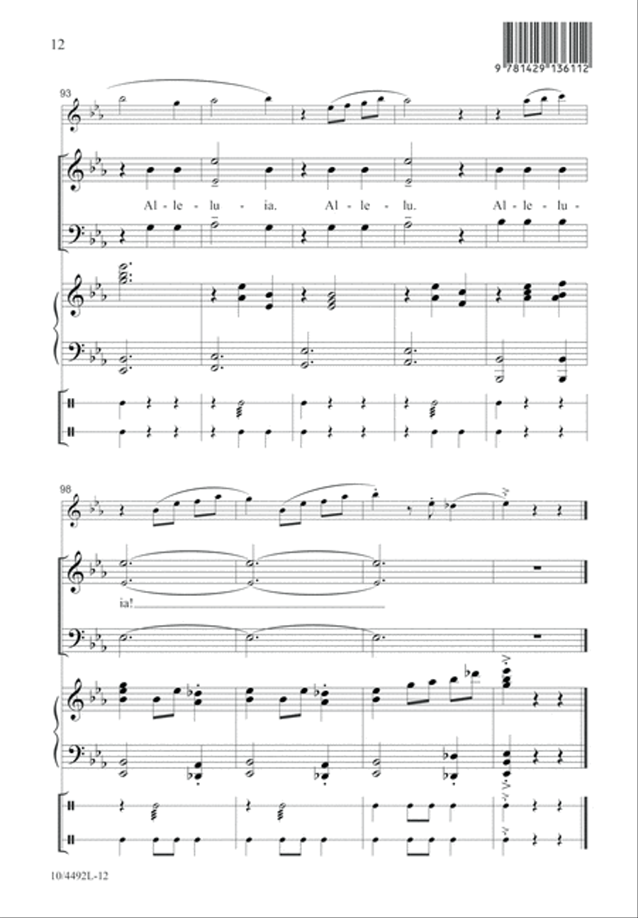 A Gaelic Easter Celebration 2-Part scores gallery preview page 12