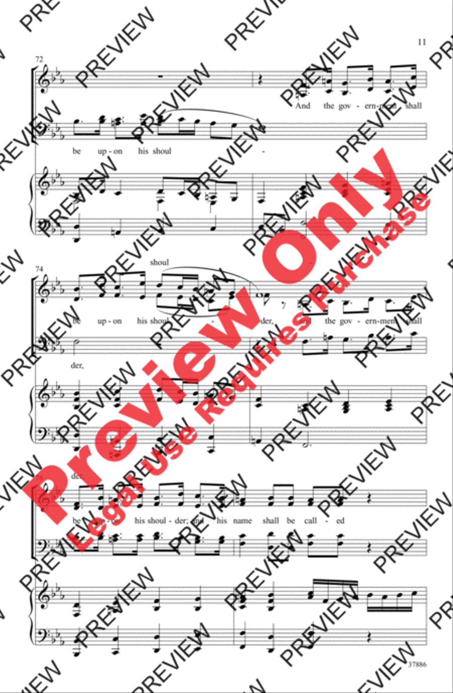 A Classic Christmas 4-Part scores gallery preview page 11