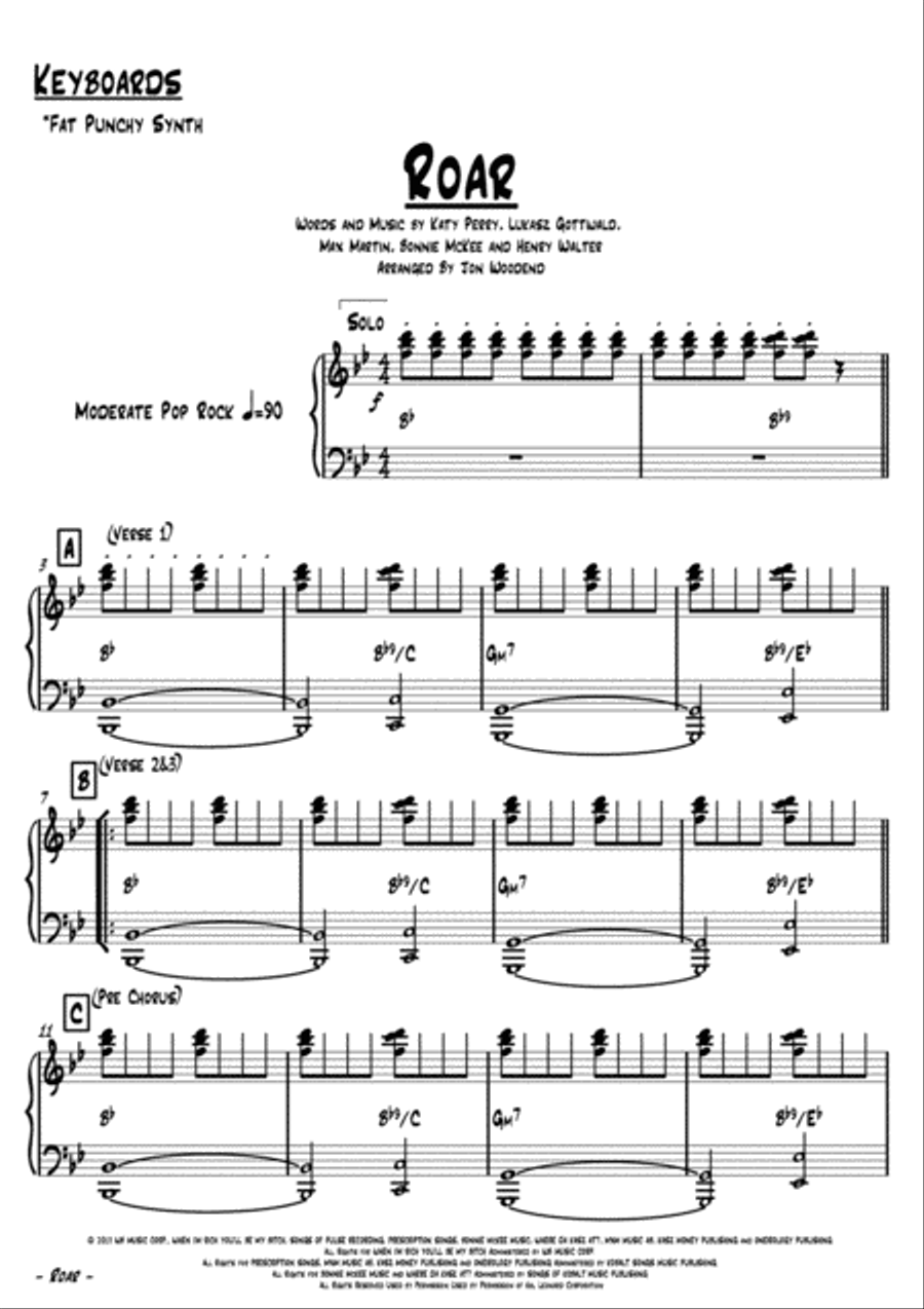 Roar Jazz Ensemble scores gallery preview page 2